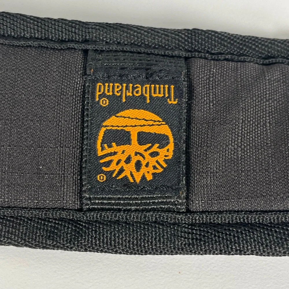Timberland Messenger Bag Black Medium Ripstop Crossbody H 14 x W 10 x D 3 in